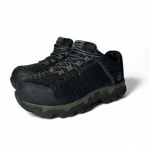 TIMBERLAND PRO POWERTRAIN SPORT LADIES ALLOY TOE WORK SHOES 7.5